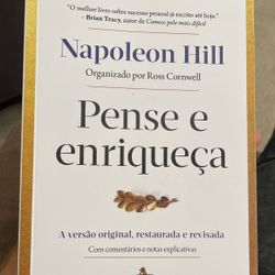 Pense e Enriqueça  Think And Grow Rich Português 