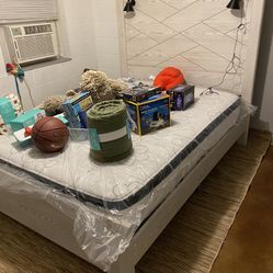 full size bedroom set with mattress 