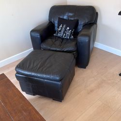 Sofa Chair with Ottoman