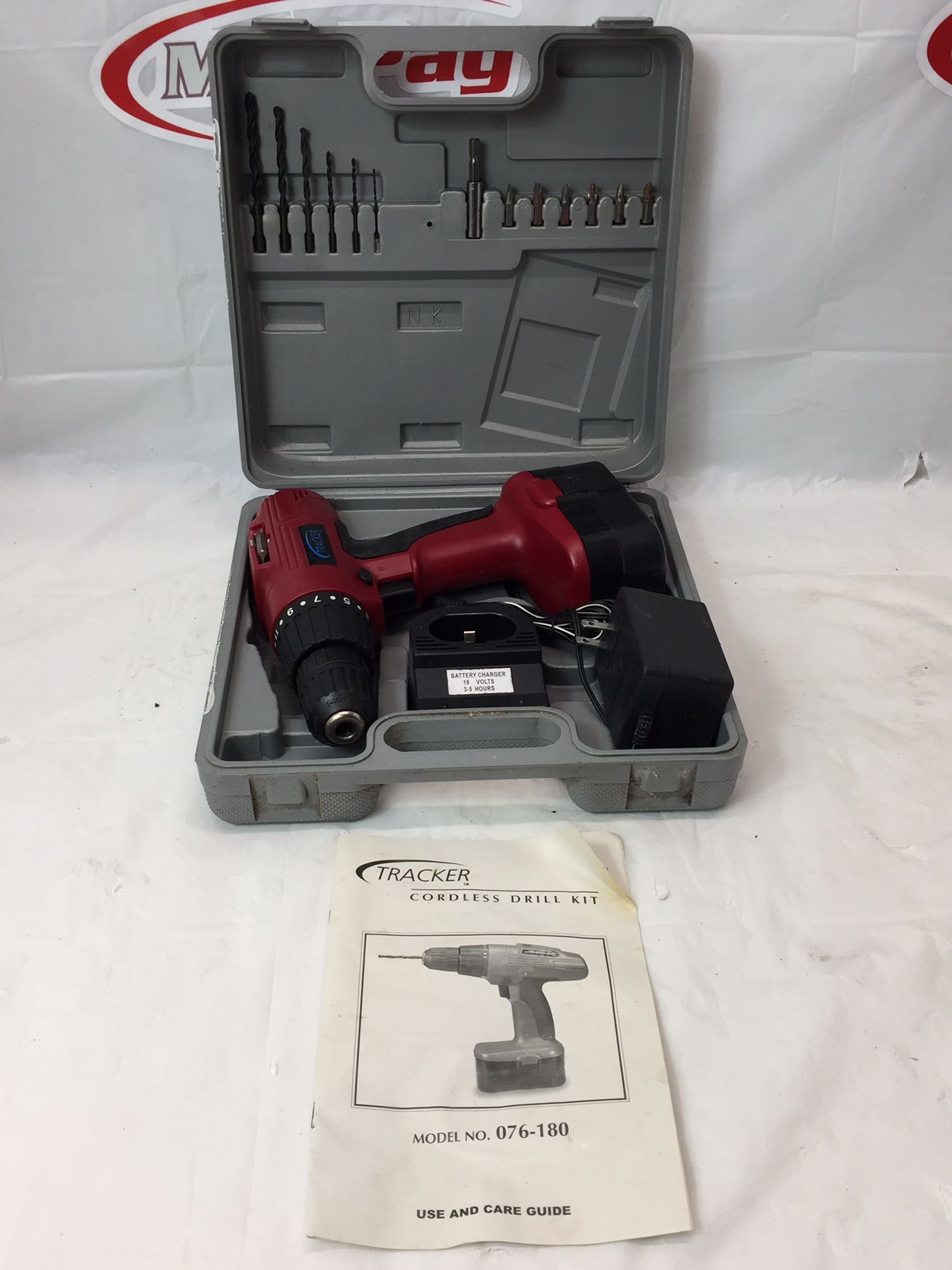 Tracker Cordless Drill Kit (076-180) (MXP013097)