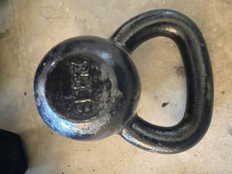 25lbs KETTLEBELL