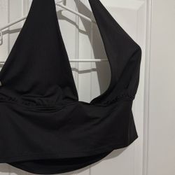 Black Crop Size Large 