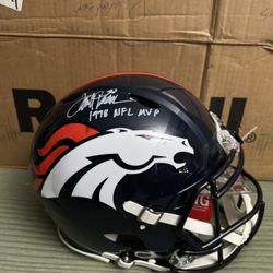 Terrell Davis Autographed Fullsized Helmet