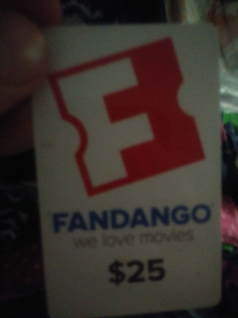 Fandango movie card