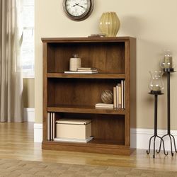 📚✨ Sauder 3-Shelf Bookcase - Oiled Oak Finish ✨📚

