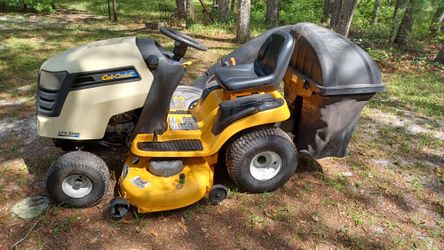Cub cadet ltx 1050 bagger hot sale