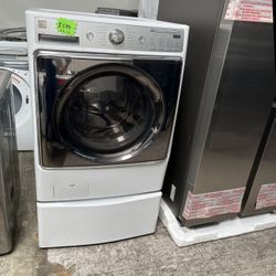 cubic has color front washer white load elite pedestal kenmore feet 