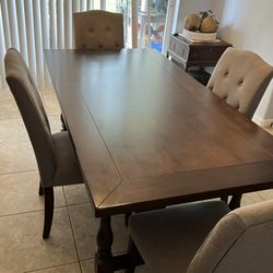 Dining Table and Chairs 