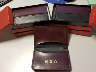 Leather Business Card Holder