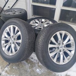 Set Of F150 Wheels And Tires 