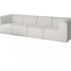 NEW 4-seat sofa, Djurmo gray/white