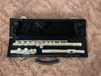 Silver Student Flute with Hard Case Armstrong