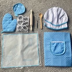 Kid’s Children Play Kitchen Cooking Baking Chef Set 