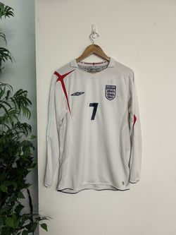 England 2006 Home Long Sleeve David Beckham 