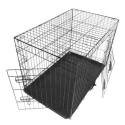 Retriever 2-Door Metal Wire Pet Crate