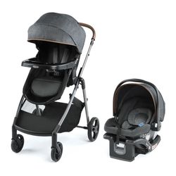 Graco Modes Trio Travel System, Infant Stroller, Hemlock, 1 Count