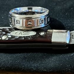 Men’s diamond And White Gold Ring 