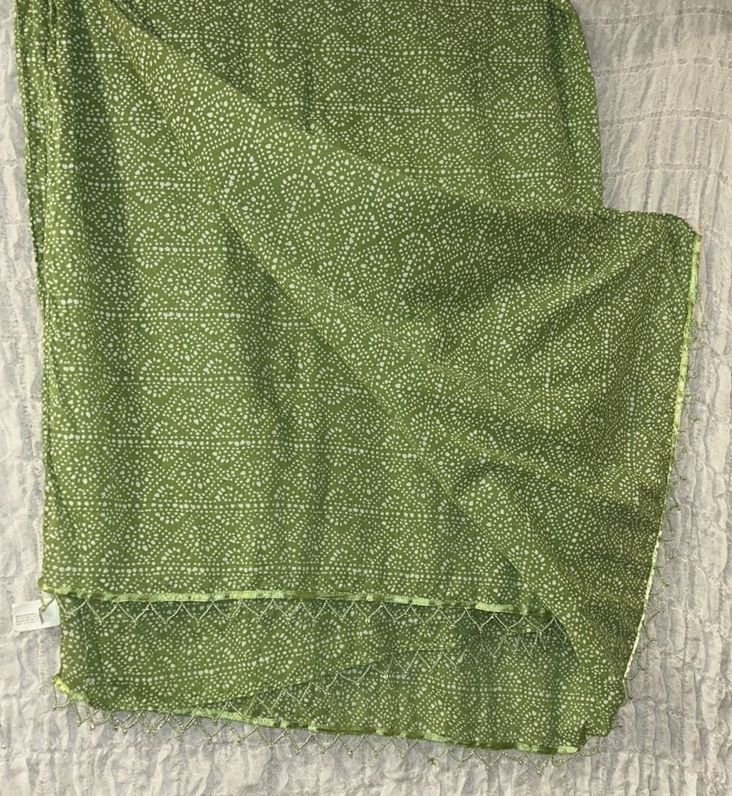 Old Navy: 100% Cotton & Beaded Sarong Swimsuit Cover