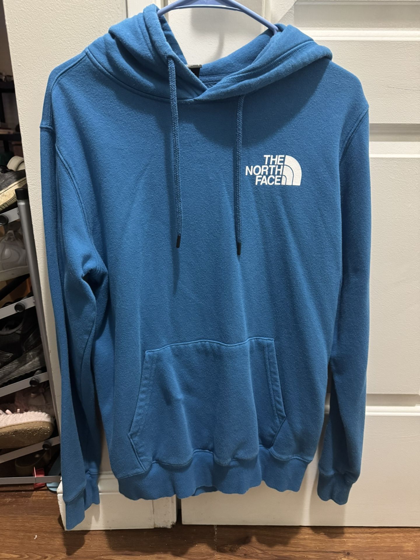 The north face hooded sweatshirt