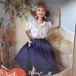 VINTAGE I LOVE LUCY BARBIE DOLL "LUCY'S ITALIAN MOVIE" EPISODE 150 LUCILLE BALL