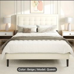 Queen Size Bed Frame New In Irvine