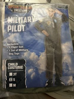 Cute Military Pilot Costume
