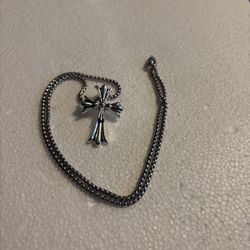 Chrome Hearts Style Necklace High Quality 22 inch chain New 
