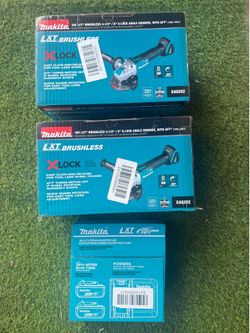 Makita Grinders & Battery Set