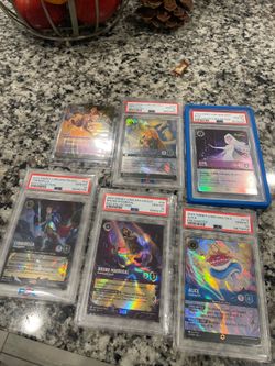 Lorcana Slab and Singles PSA 10!!