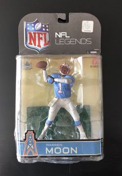 2008 Warren Moon Houston Oilers NFL Football Legends Mcfarlane Action Figure