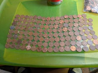 135 Japan 10 Yen Bronze Coins