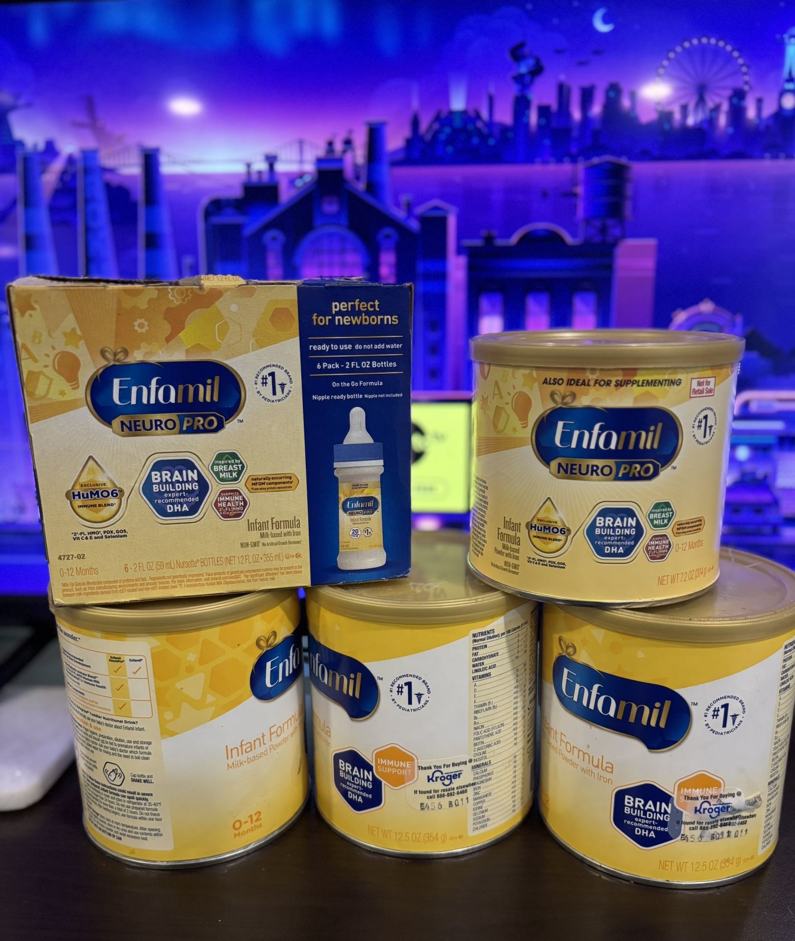 Take all for $40 Enfamil