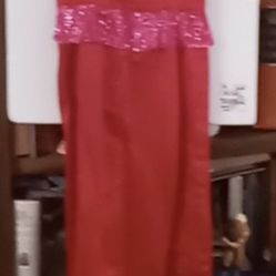 Red Prom Gown