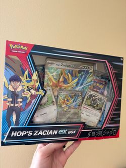Pokémon Hop's Zacian ex Box