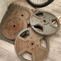 Barbell 50s Gym Weights $75 Pair