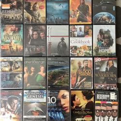 20 BRAND NEW DVD’s 