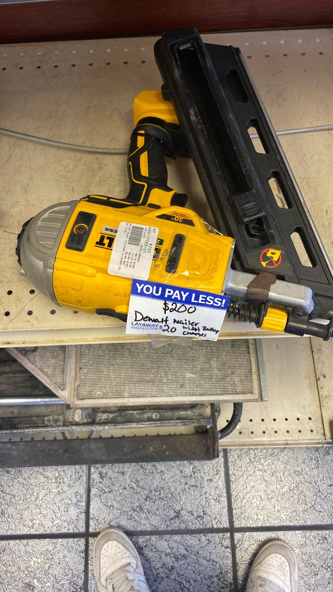 Dewalt Battery Nailer