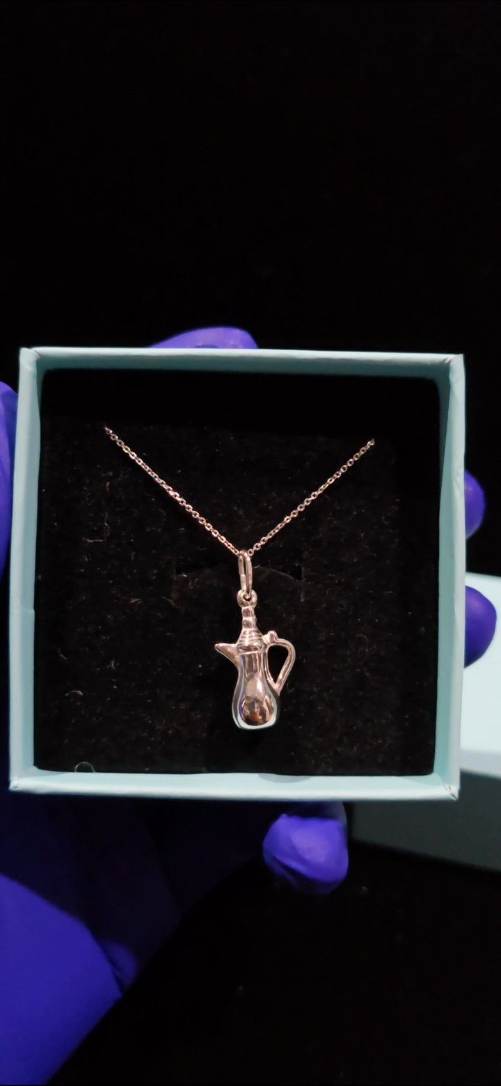 Custom 3D Printed Sterling silver Pendant 