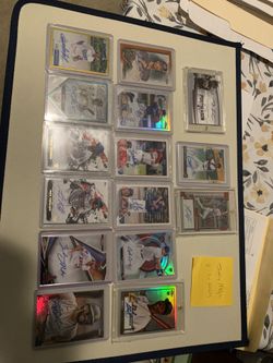 Baseball Auto Card Lot For Sale.
