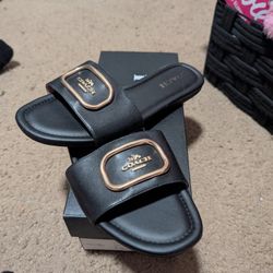 WOMEN COACH SANDALS