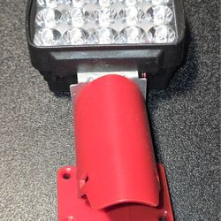 "Milw Red" 12 volt LED Adapter Light