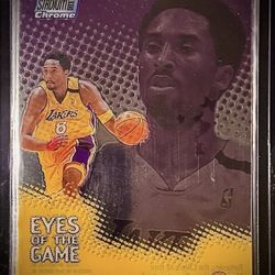 Kobe Bryant card 1999 Stadium Club Chrome - Eyes of the Game Kobe Bryant #EG6