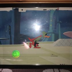 Duck Dodgers Warner Bros Hand Painted Production 