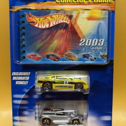 Hot Wheels Collector’s Guide 2003 35th Anniversary Sealed 3 Car Pack w/ Book B0669