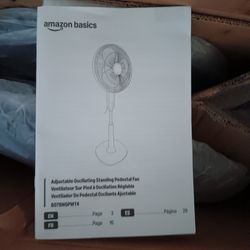 Amazon basic pedestal fan