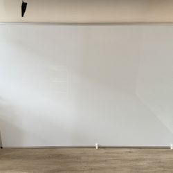 2 LARGE MAGNETIC WHITE BOARDS 
