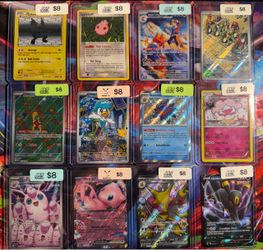 Pokemon raw singles