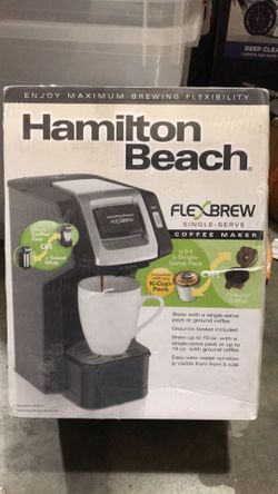 Hamilton beach single serve K cup coffee maker NEW