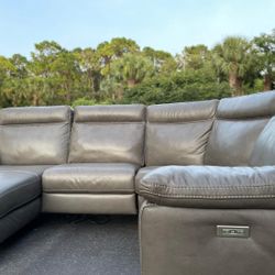 Couch/Sofa Sectional - Leather - NATUZZI - Delivery Available 🚛