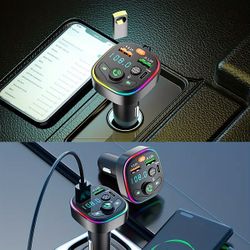  Car Charger, FM Transmitter, and MP3 Music Player Audio Receiver